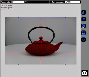 centrage laser scancube ScanCube accessoire laser de centrage